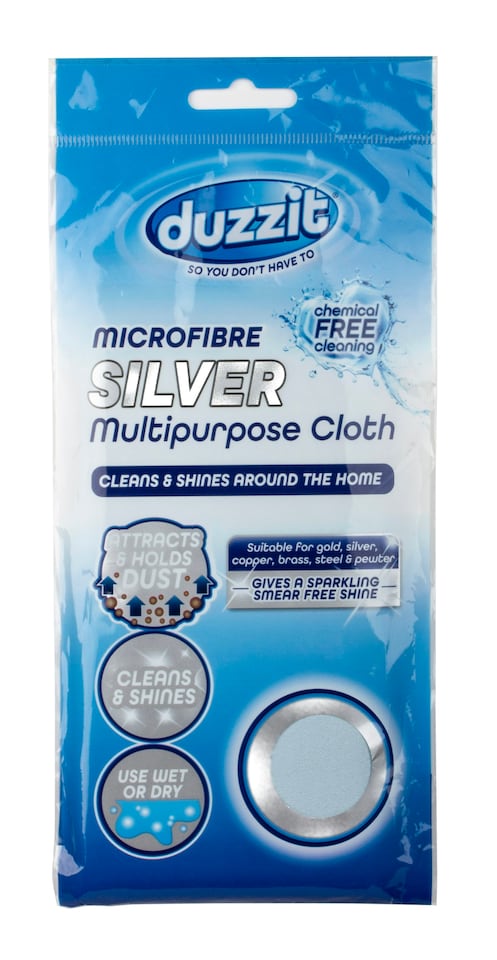 Duzzit Microfibre Silver Polishing Cloth