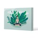 image 1 of Woman Meditating (Canvas Print) 61 x 91 x 4cm
