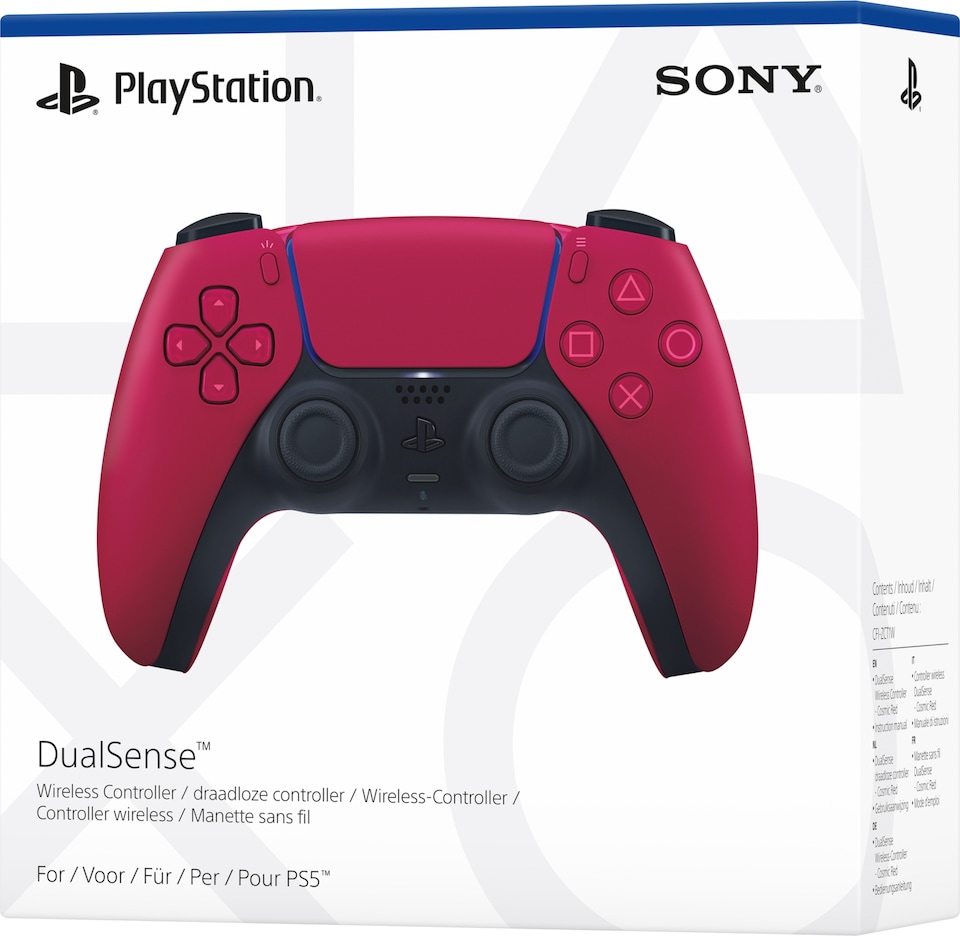 image 1 of Sony DualSense Wireless Controller - Cosmic Red V2 - PlayStation 5 -1000040189 - P5AEPJSNY57592 | Red