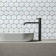 image 2 of Wall Tile Hexagon 30.5x30.5cm White (5 Tiles Per Pack)