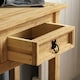 image 4 of Vida Designs Corona 2 Drawer Console Table With Shelf, Solid Pine Wood