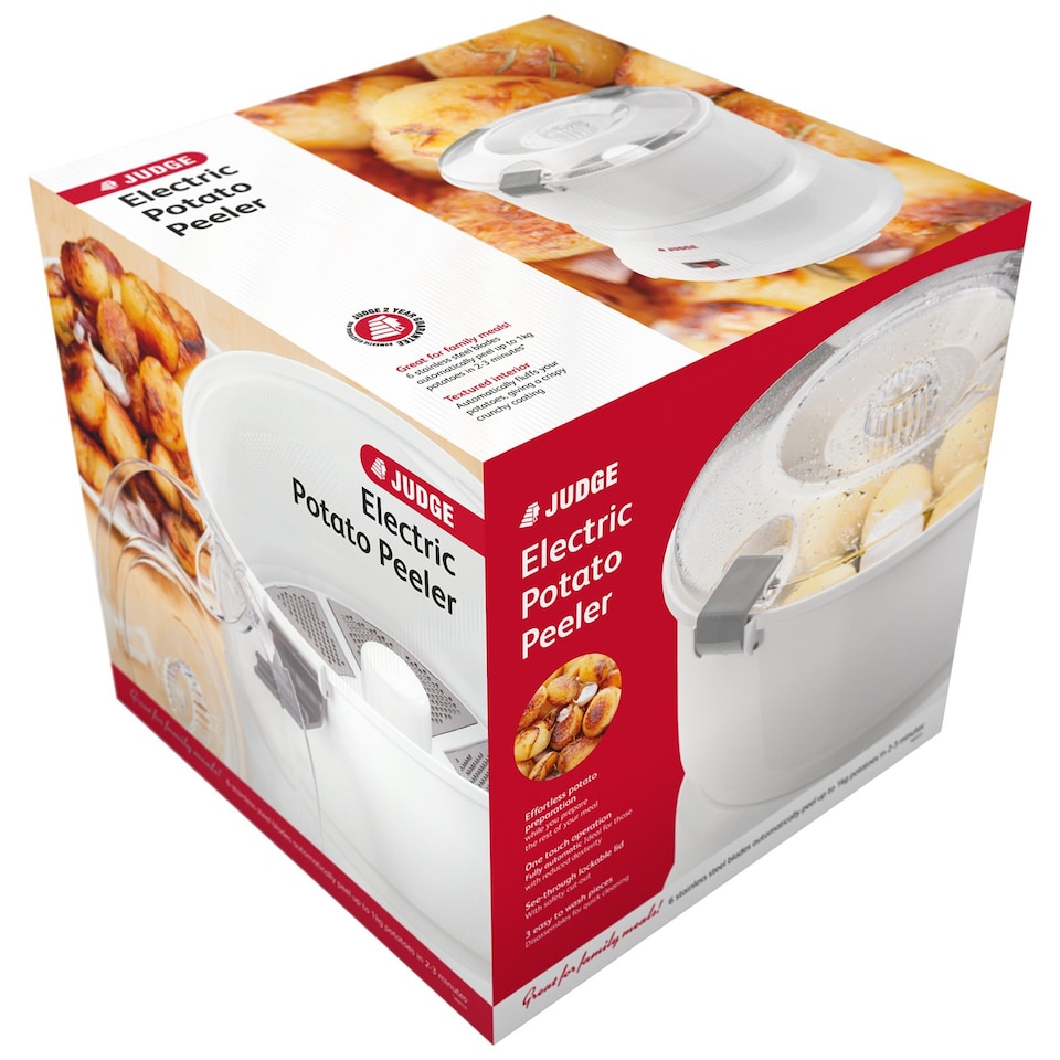 image 1 of Judge Automatic Electric Potato Peeler 1kg Capacity
