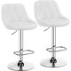 image 1 of Yaheetech  Set of 2 Faux Leather Swivel Bar Stools