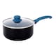 image 3 of Gr8 Home Blue Aluminium 8 Pc Marble Ceramic Non Stick Induction Frying Pan Saucepan Set