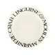 image 3 of Pasta Bowl: 1 x 24cm Emma Bridgewater Black Toast Crab Linguine Medium Pasta Bowl, Ceramic White