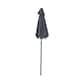 image 5 of Charles Bentley 2m Garden Patio Market Umbrella Crank Function - Grey