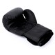 image 3 of UNIFY4 Matte Black Leather Boxing Gloves - 12oz
