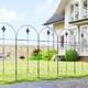image 2 of Outsunny Decorative Garden Fencing 8PCs 44in x 12.5ft Metal Border Edging