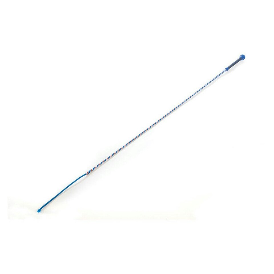 HySCHOOL Great Britain Style Dressage Whip - Red/White/Blue - 39in