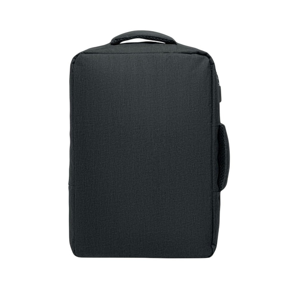 image 1 of MidOcean Laugar Slim Laptop Backpack - Black - One Size Black