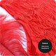 image 4 of 3 Piece Red Set - Red Nose, Curly Wig & Sequin Bow Tie Red | One Size