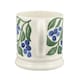 image 4 of Mug: 1 x 300ml Emma Bridgewater Blueberries 1/2 Pint Mug, Ceramic White