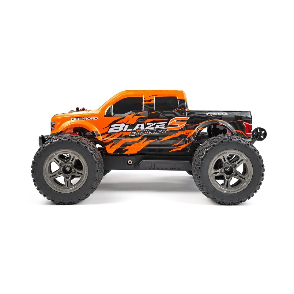 image 1 of RCG Racing 10-Series 1/10 Brushed Monster Truck Blaze - Orange