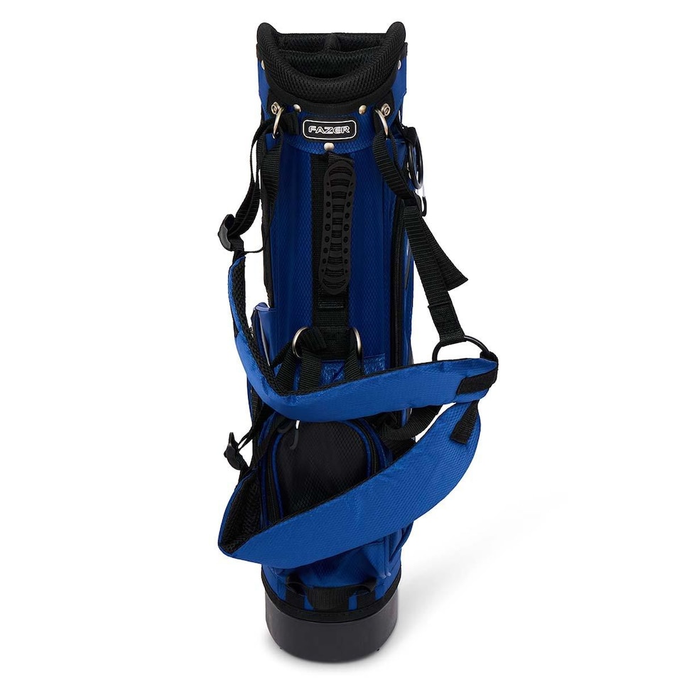 image 1 of Fazer Junior CTRX Age 6-8 4-Piece Golf Stand Bag Package Set - Blue