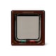 image 1 of Cat Mate 4-Way-Locking Cat Flap with Liner to 50mm (2 inches) – Brown (235B)