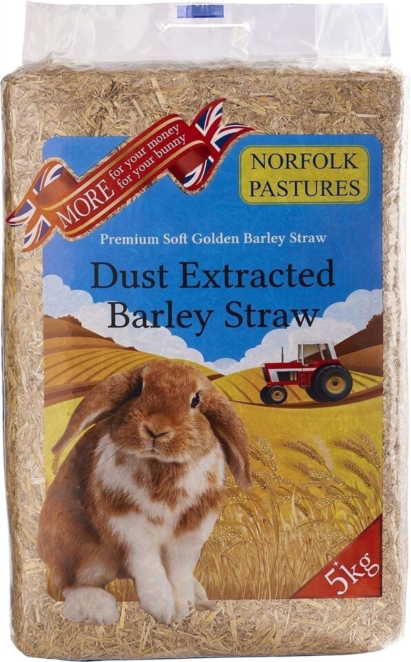 Norfolk Pastures Dust Extracted Barley Straw Bulk Bale