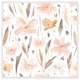 image 1 of Pink watercolour (Picture Frame) White | S