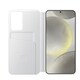 image 3 of Samsung Galaxy S24 Smart View Wallet Case White - EF-ZS921CWEGWW