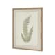image 2 of Fern Art on Texture-Torn Paper with Beaded Frame - Glass - L2 x W40 x H50 cm - White | Brown | Not provided