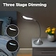 image 4 of Lifemax Daylight LED Desk Light for Reading, Crafting & Hobby Work Silver