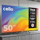image 3 of Cello 5025- Tizen Samsung OS 4K UHD TV with Frameless Bezel