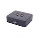 image 2 of 12" Heavy Duty Metal Locking Cash Money Box Safe Security