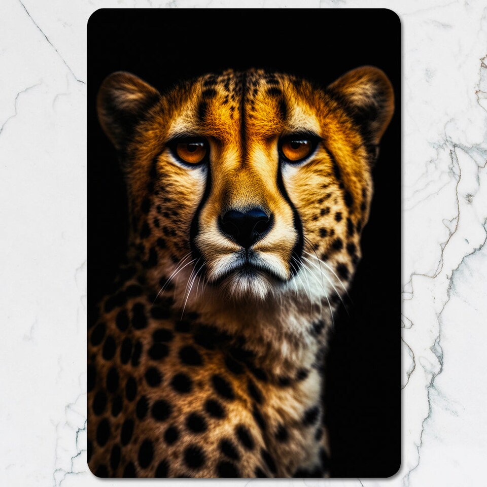 image 1 of Set Of 12 Placemats And Coasters With Designer Artwork And Wood Bottom