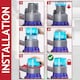 image 4 of SPARES2GO HEPA Pre Motor Filter for Dyson Gen5detect Gen5 Detect Outsize SV23 Vacuum Cleaner (972352-01)