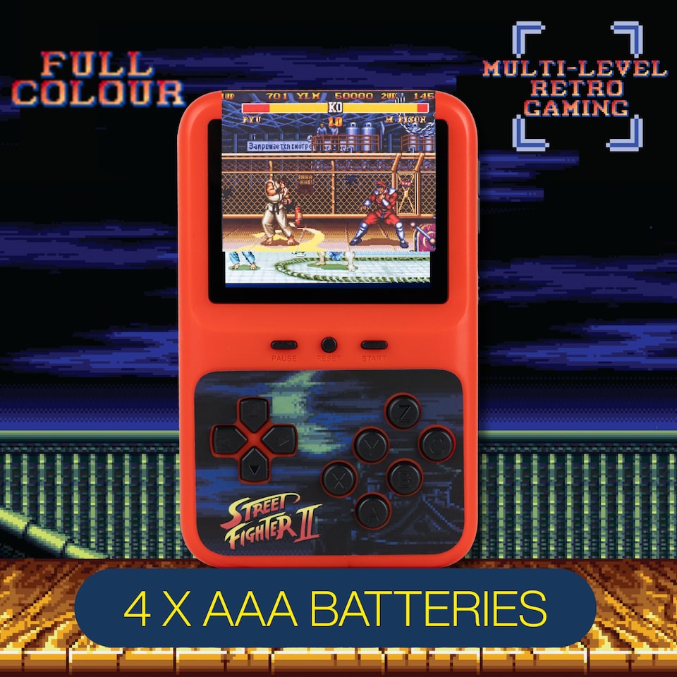 image 1 of Street Fighter II Champion Edition Colour Handheld Game with LCD Screen