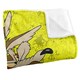 image 2 of Looney Tunes Character Collage Wile E Coyote Blanket - Multicoloured - One Size