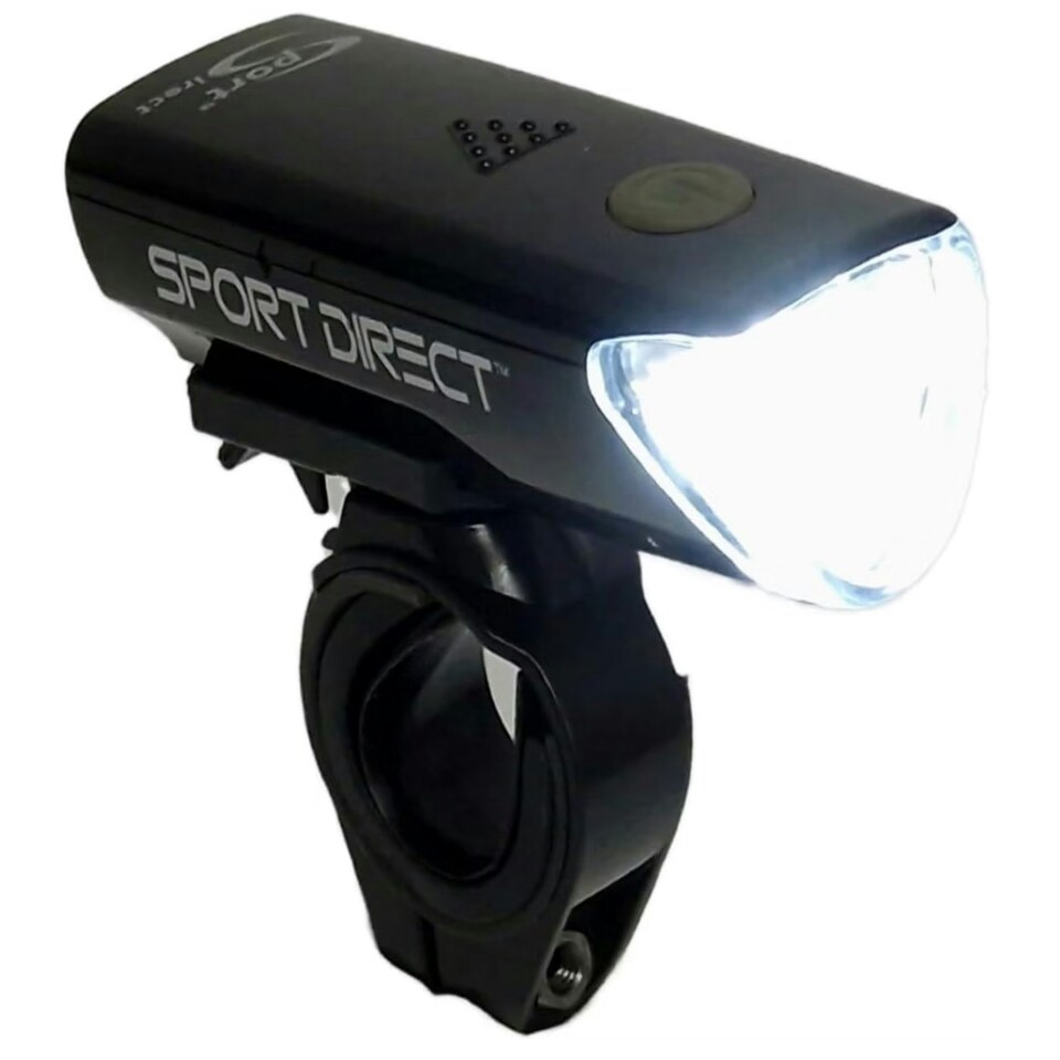 image 1 of Sport Direct 20 Lm 3x LED Bike Front Light Awe Rear SuperBright 5 x Red SMD LEDs Set