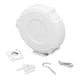 image 4 of KCT Single Wall Mountable Retractable Washing Line  - 12m White