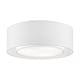 image 1 of Bergamo Flush Cylindrical Ceiling Lamp Chrome, 3 Light, E27