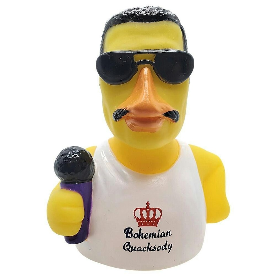 CelebriDucks Novelty Bath Duck Bohemian Quacksody