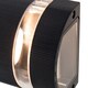image 5 of ValueLights Ryston Black Aluminium Ribbed Glass Outdoor Wall Light