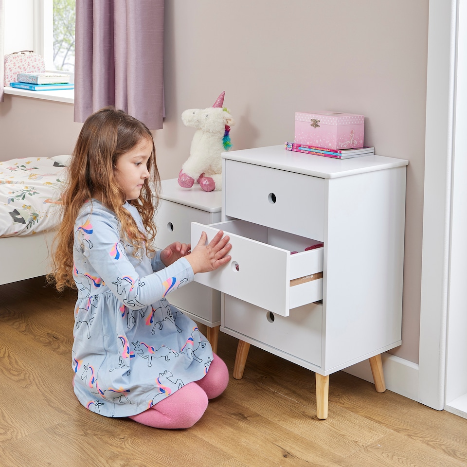 image 1 of Liberty House Toys Kids Bedroom Plaroom Storage Cabinet - 3 Drawer