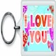 image 1 of I Love You Sentimental Keyring - Birthday Christmas Gift