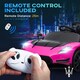 image 8 of AIYAPLAY Maserati GT2 Licensed 12V Electric Ride on Car w/ Remote, Pink