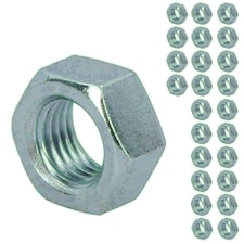 16mm M16 x 2.0mm High Tensile Tow Bar Ball Bolt Zinc Plated Steel Nut 25 Pack