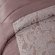 image 3 of Cavendish Bedspread Blush Pink | Pink