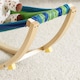 image 10 of SoBuy Kids Rocking Chair with Hammock & Pillow, Multicolor, 48.0x14.2x18.9 in, 4 kg - KMB16-J