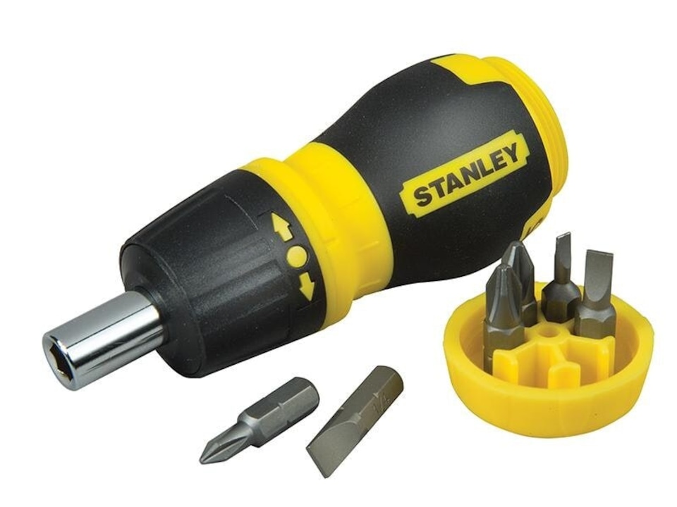 Stanley Tools Multibit Ratchet Stubby & Bits