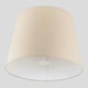 image 1 of ValueLights Modern Beige Fabric Table Floor Light Shade