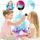 image 4 of Princess Toy Vanity with Lights and Sounds Pretend Play Beauty Salon Makeup Kit for Toddlers 3 plus