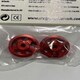 image 3 of Staffs Slot Cars UK 15.8 x 10mm Red 5 Spoke Alloy Wheels Staffs 18