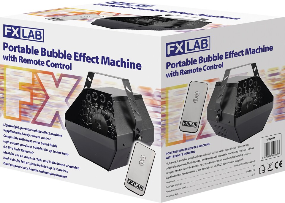 image 1 of Fxlab Bubble Machine