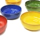 image 4 of Verano Spanish Ceramics Selena Glazed Set of 6 Small Bowls - Blue 10cm