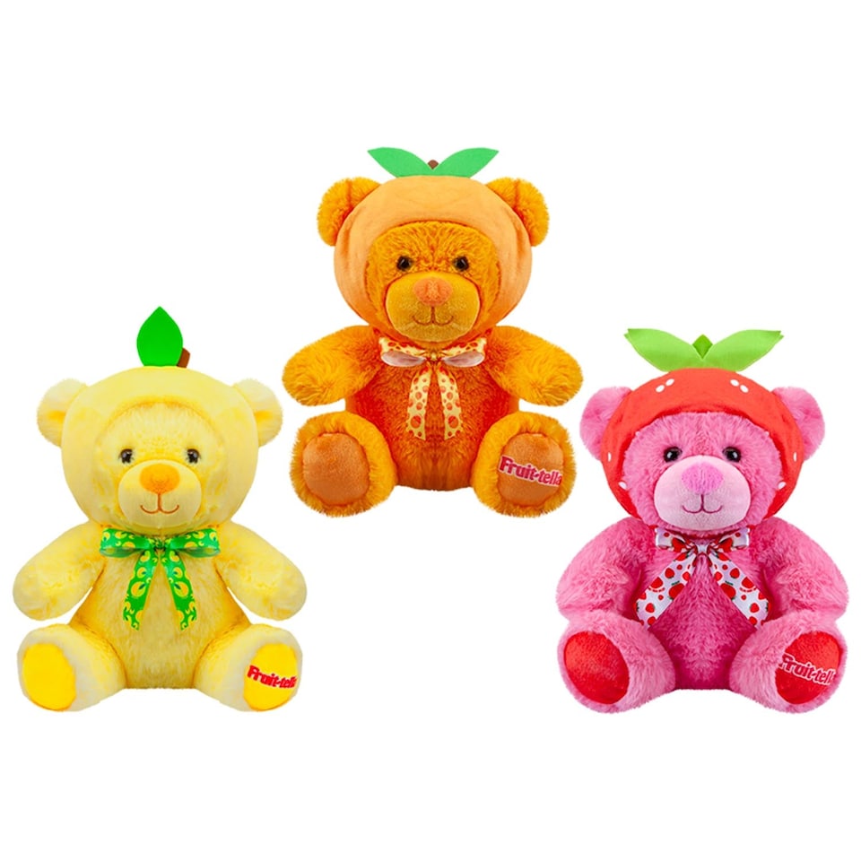 image 1 of vfm-estore Fruit-tella Bear Plush Toy - Strawberry 23cm