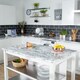 image 5 of Sticky Back Plastic Marble White Kitchen Self-adhesive Vinyl Wrap for Cupboards, Doors and Worktops 67.5cm x 2m (7 rolls) - d-c-fix