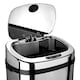image 4 of 58L Stainless Steel Auto Sensor Kitchen Waste Dust Bin Automatic Motor STEEL